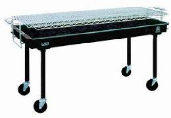Picture of Grill Flat Cook Table 5x2 Charcoal