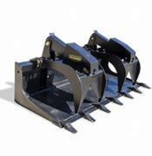 Picture of Grapple bucket skid loader